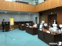 부안군의회, 백룡초등학교 학생 초청 어린이 일일의원 체험
