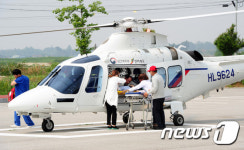 군산 개야도에 응급헬기 착륙장 들어선다…도서주민 생명 보호