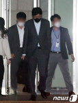공수처 소환조사 마친  ‘면담보고서 허위작성’ 혐의 이규원 검사