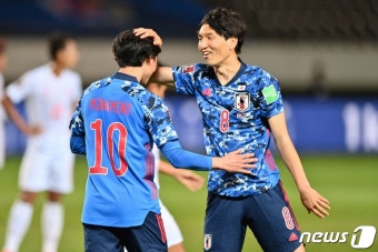일본, 미얀마에 10-0 대승…2022 카타르 월드컵 최종예선 진출