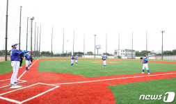 수협부지 생활체육 야구장 개장