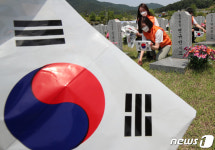 한화그룹 충청지역봉사단 , 묘비 봉사 활동