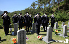 전북경찰, 현충일 임실호국원 참배…“숭고한 희생정신 기억”