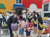 포항북부경찰서, 등굣길 교통안전 캠페인 실시