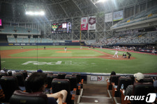 실내구장으로 분류된 고척돔 관중 입장 20% 확대