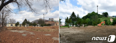 흉물로 전락한 장계남초 13년만에 철거…개발 추진