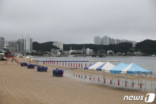 포항시 주요 해수욕장 개장 D-1