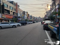 먹자골목도 직격탄