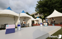 상주 근무자 전원 검사 국회에 설치되는 임시선별진료소