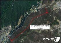 부산 북구~금정구 잇는 산성로 위험도로 30일 구조개선 착공