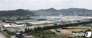 한산한 모습 보이는 기아 오토랜드 광명