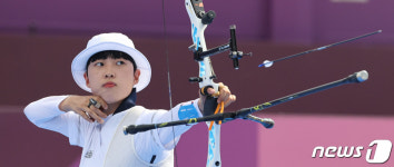 양궁 안산이 쏜 화살