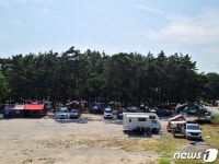충남 유명 해수욕장 2단계 유지에도 상인들 울상