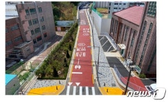 양천구, 남명초 앞 도로개설 공사 준공…통행 편의 ↑