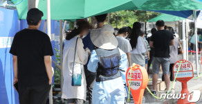 신규확진자 1725명... 닷새 만에 1700명대로