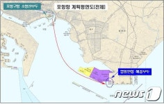 동해 해상 치안 강화…포항 영일만항에 3000톤급 해경 전용부두 착공