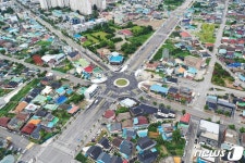 정읍시, 옛 상동회관 앞 회전교차로 18일 전면 개통