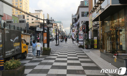 거리두기 4단계에 한산한 제주