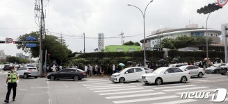 제주 코로나 검사에 몰린 인파