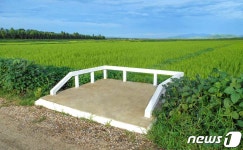 김정은 다녀간 황해남도 신천군 홍수피해 지역