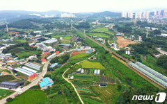 4만1000가구 공급 예정인 반월역 인근 의왕군포안산지구