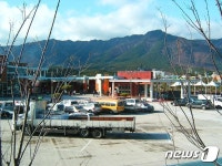 양산 통도사휴게소에 코로나19 임시선별검사소 운영