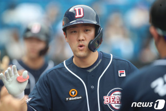 두산 양석환, 2경기 3연속 홈런!