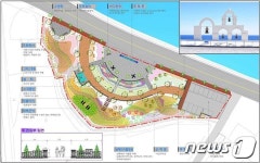 산토리니풍 바다를 한눈에…남해 바다정원’ 12월 완공