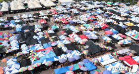 추석 명절 앞둔 모란민속5일장