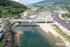 양산 상북면 공암교 개통…교통 체증 개선 기대