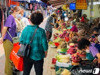 추석 대목 대구 서문시장 모처럼 활기