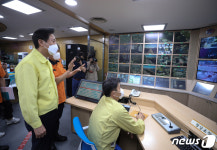 CCTV 살펴보는 오세훈