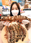 홈플러스, 자연산 킹타이거 새우 판매