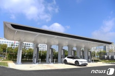 현대차그룹, 전기차 초고속 충전소 송·현·아 E-pit 개소