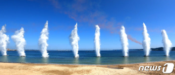 국군의날, 육해공 합동상륙작전