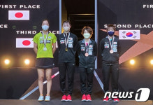 신유빈, 아시아선수권 여자단식서 값진 준우승…하야타 히나에 역전패