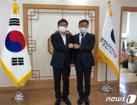 전춘성 진안군수, 전해철 장관 만나 특별교부세 지원 요청