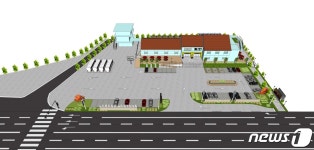 10여년 방치된 김제 동진강휴게소 스마트 복합쉼터로 탈바꿈