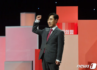 방송토론회 인사말 하는 하태경 국민의힘 경선 후보