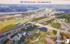 도시 단절 한 눈에 충주 칠금·금릉동 주민 선형개선 촉구