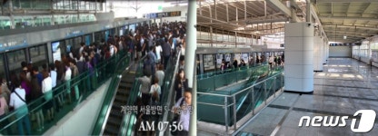 공항철도 계양역 승강장 확장…이용 편의 개선