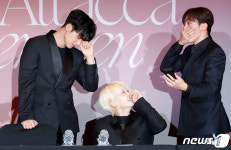 민규-정한-승관, 빌보드 1위를 상상 포즈