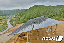 재생에너지 개발 촉진…보은군 태양광 발전시설 입지 확대