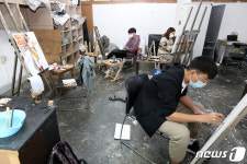 학생들이 돌아온 강의실