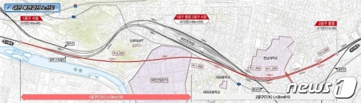 철도공단, 대전북연결선 선형 개량 나서