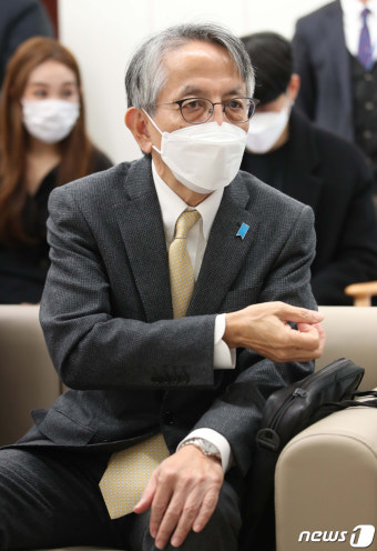 윤석열 후보 예방하는 아이보시 고이치 주한일본대사