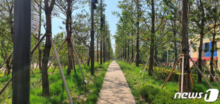 산림청, 인천 수인선 도시바람길숲 준공…옛 철길 따라 1.5km