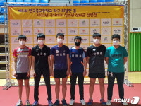 대전 동산중 탁구부, 청소년 국가대표 4명 선발