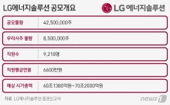 IPO 초대어 LG엔솔 직원들 잭팟?…우리사주 고심하는 이유는