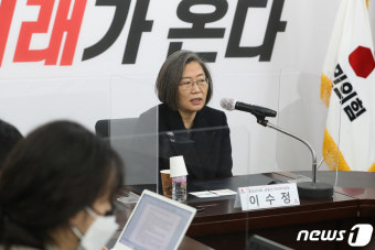 이수정 국민의힘 공동선대위원장, 대구 기자간담회